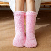Plush Fuzzy Slipper Socks – Thick, Warm, Anti-Slip