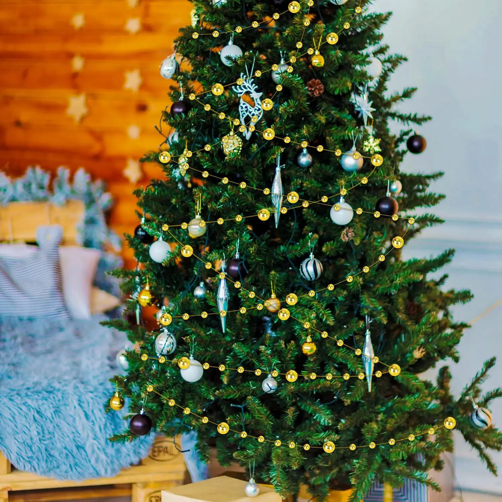 Christmas Bead String Garland - 10 m or 30 m