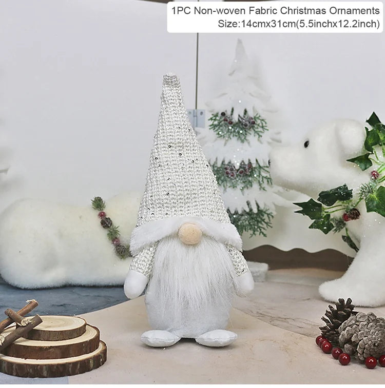 Christmas Faceless Doll Gnome Decoration