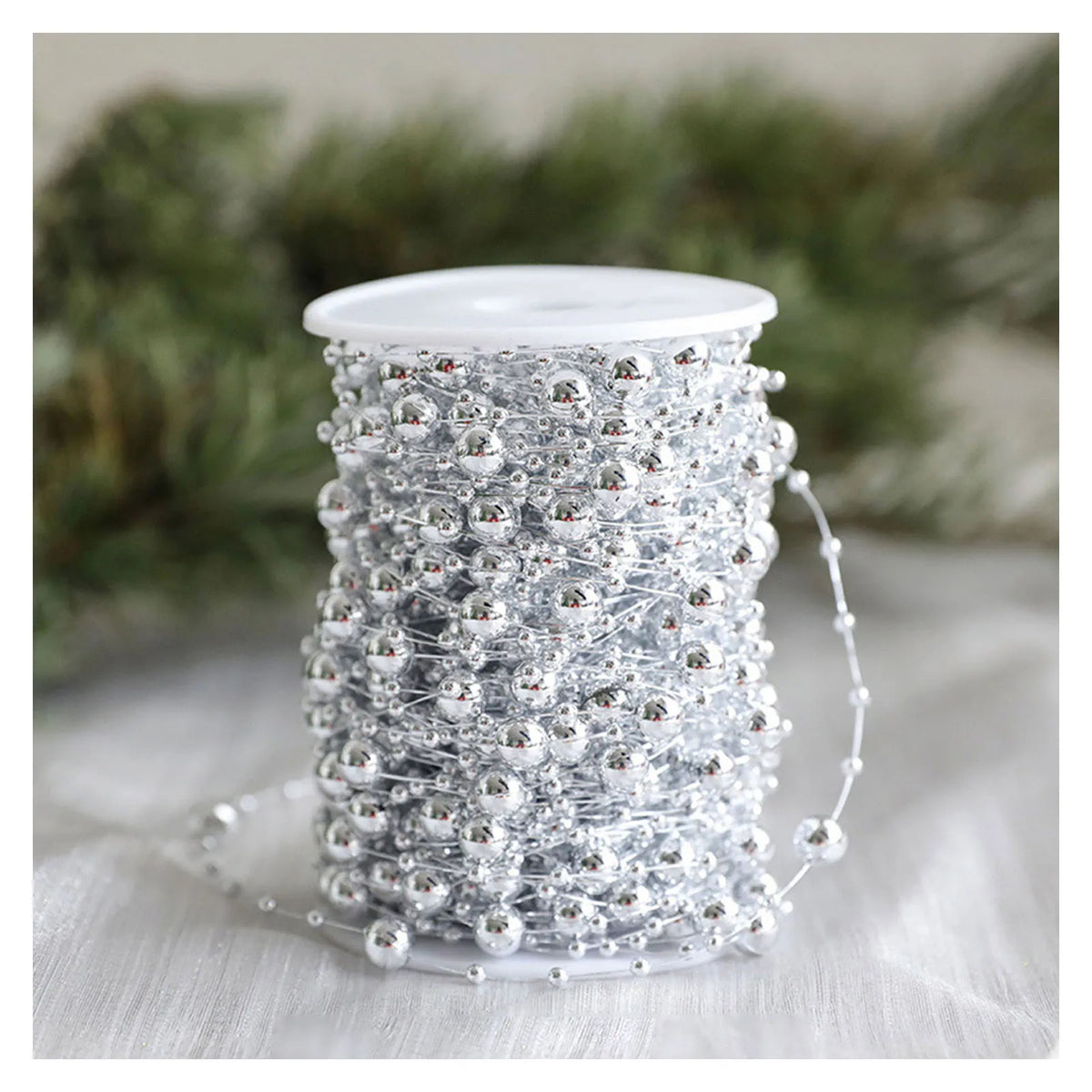 Christmas Bead String Garland - 10 m or 30 m
