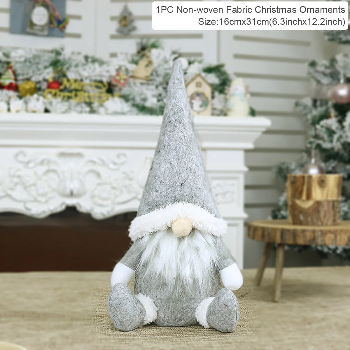 Christmas Faceless Doll Gnome Decoration