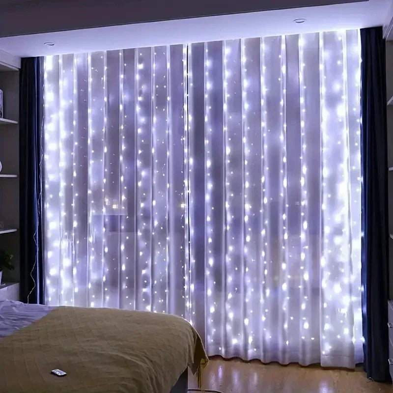 Remote Control USB Fairy Lights 3M LED Curtain Lights