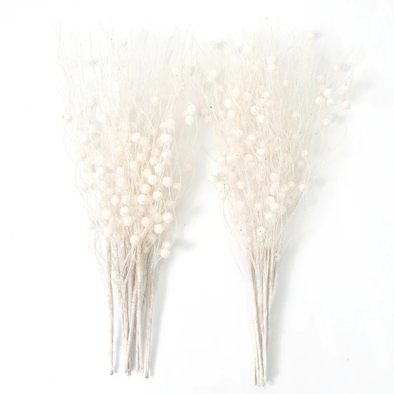 Glitter Berry Bouquet Picks - 5 Pack