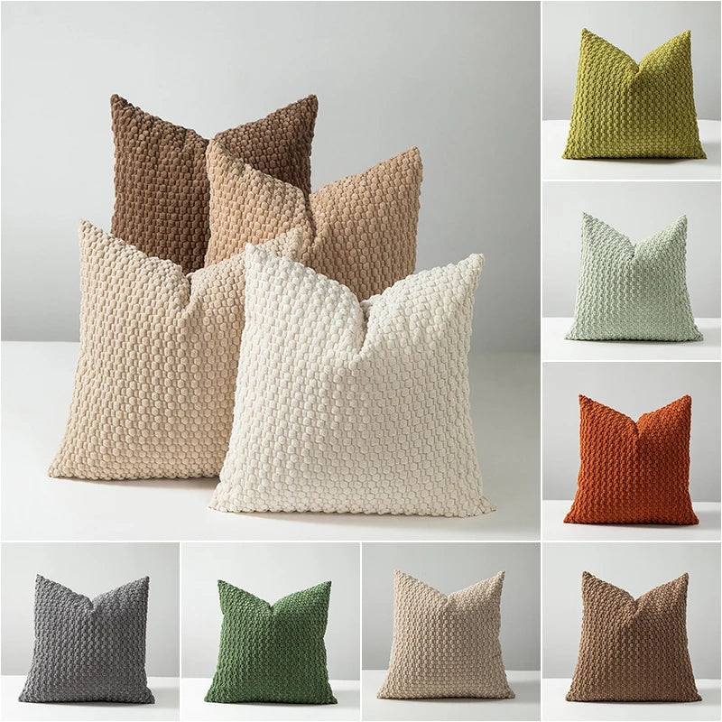Soft Fall Decorative Throw Pillow Cover - Corduroy