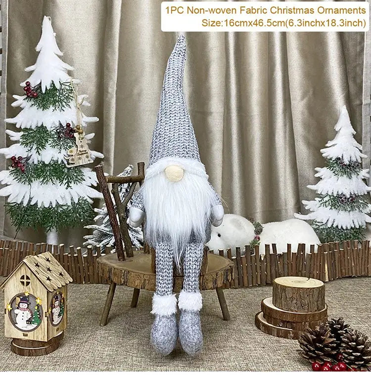 Christmas Faceless Doll Gnome Decoration