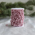 Pearl Bead Chain Garland for Christmas Tree - 10 m Roll