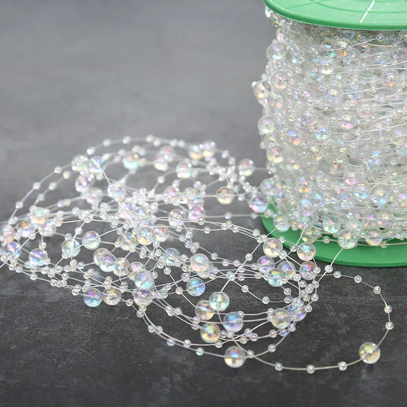 Christmas Bead String Garland - 10 m or 30 m