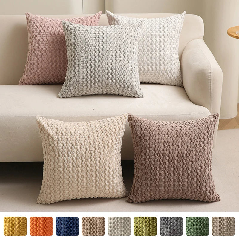 Soft Fall Decorative Throw Pillow Cover - Corduroy