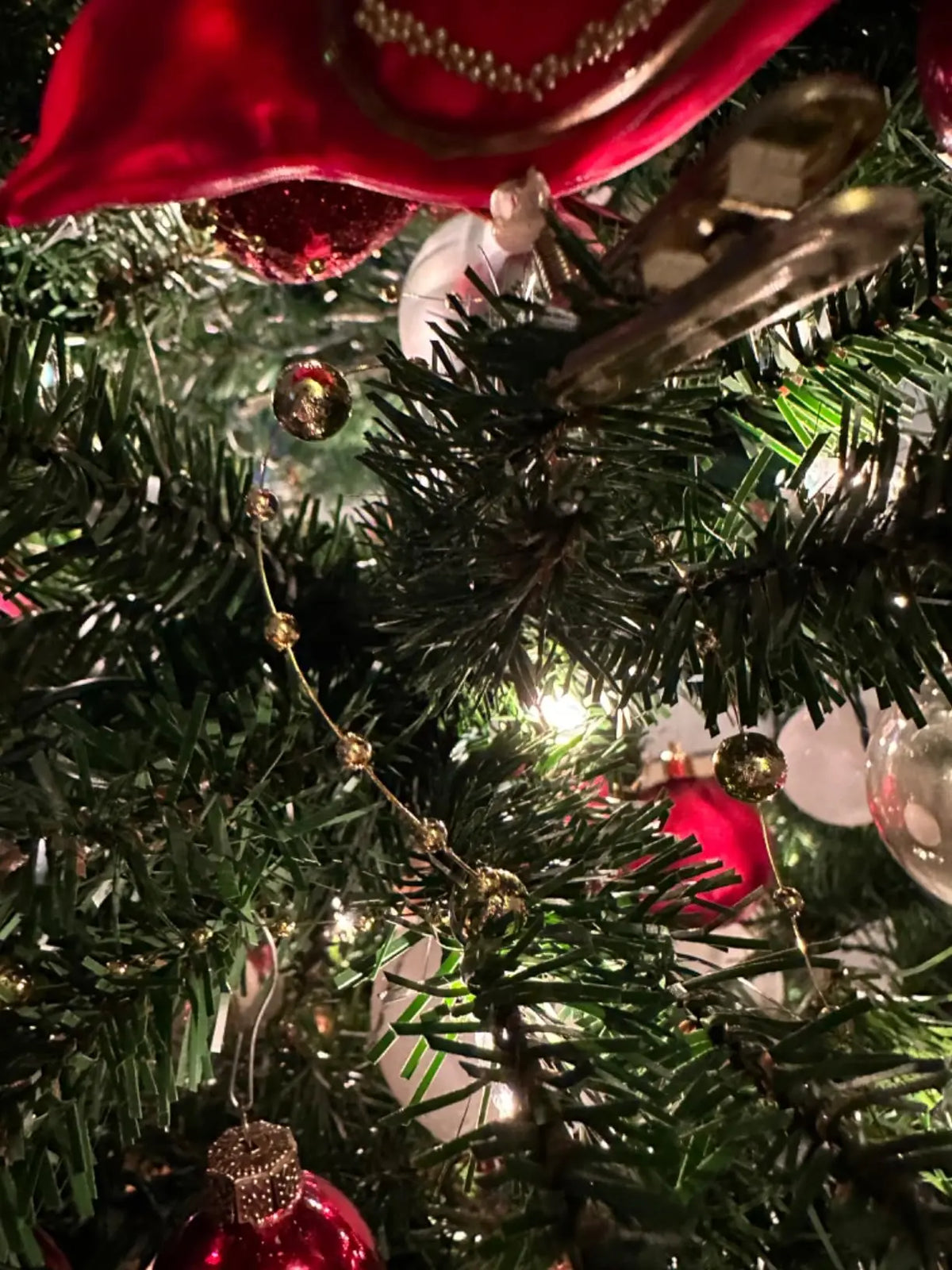 Christmas Bead String Garland - 10 m or 30 m