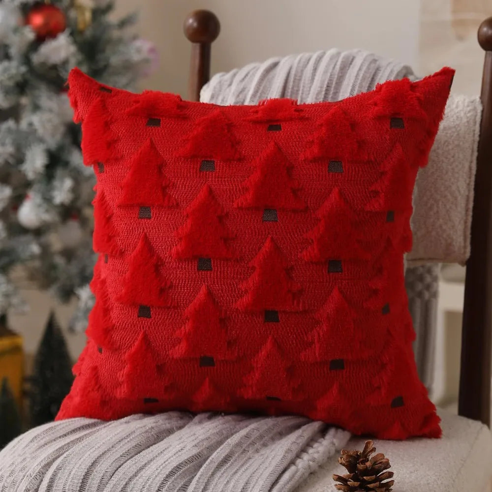 Christmas Pillow Covers 18x18 inch Soft Plush