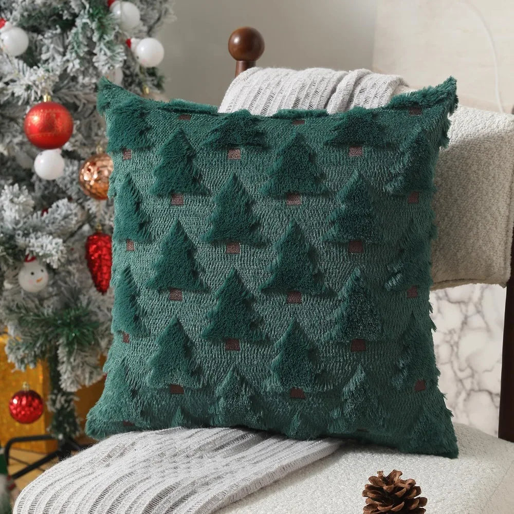 Christmas Pillow Covers 18x18 inch Soft Plush