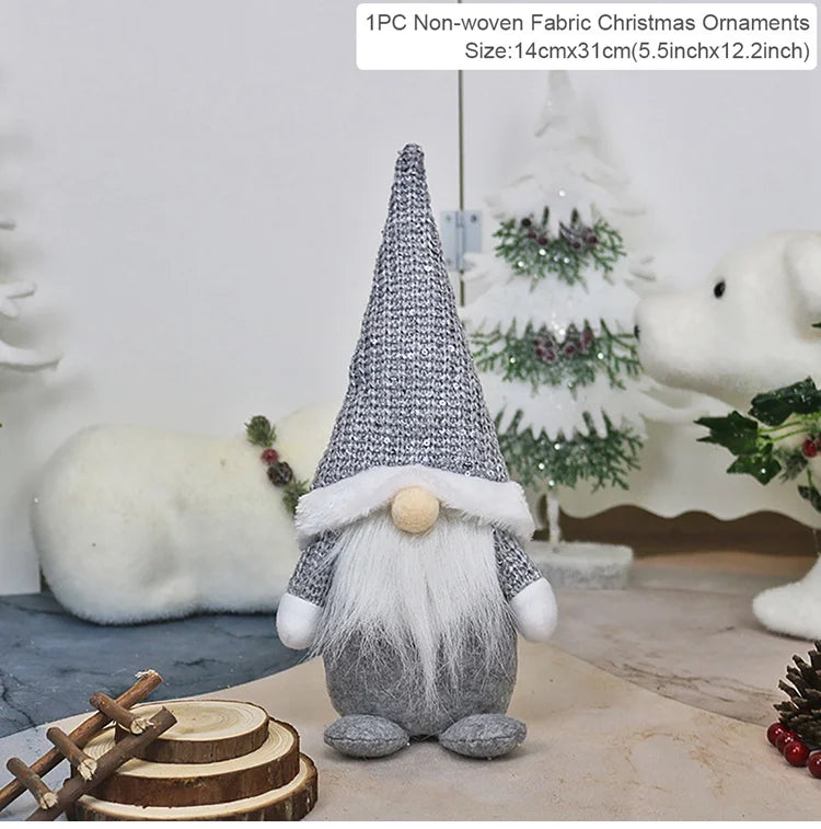 Christmas Faceless Doll Gnome Decoration