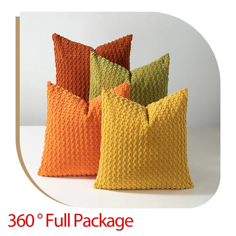 Soft Fall Decorative Throw Pillow Cover - Corduroy