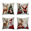 Christmas Throw Pillowcase Set - 4PCS