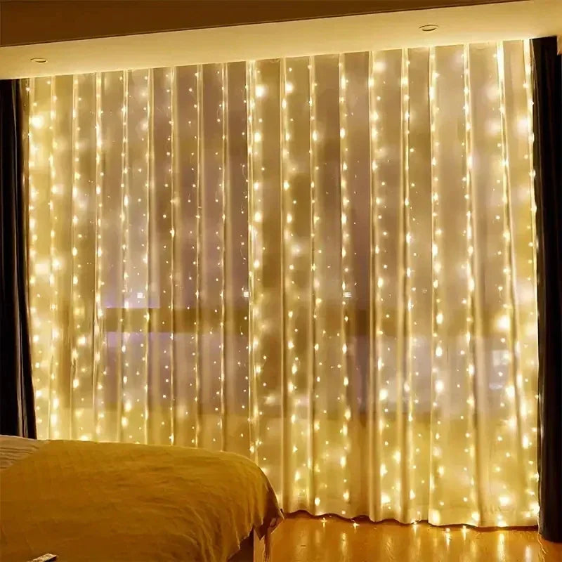 Remote Control USB Fairy Lights 3M LED Curtain Lights