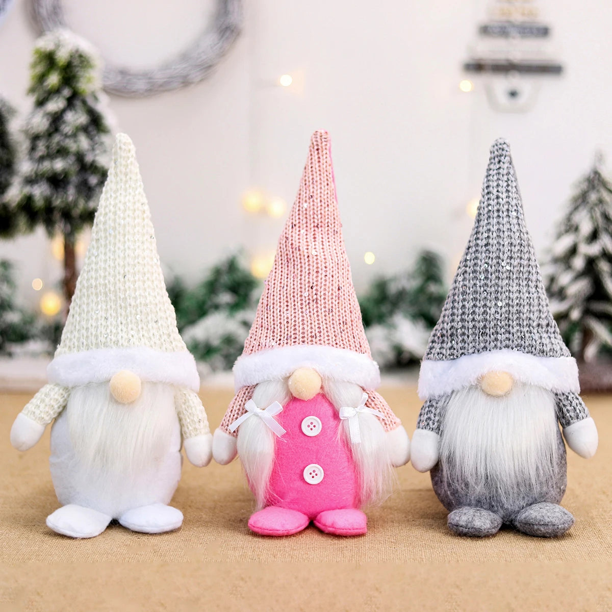 Christmas Faceless Doll Gnome Decoration