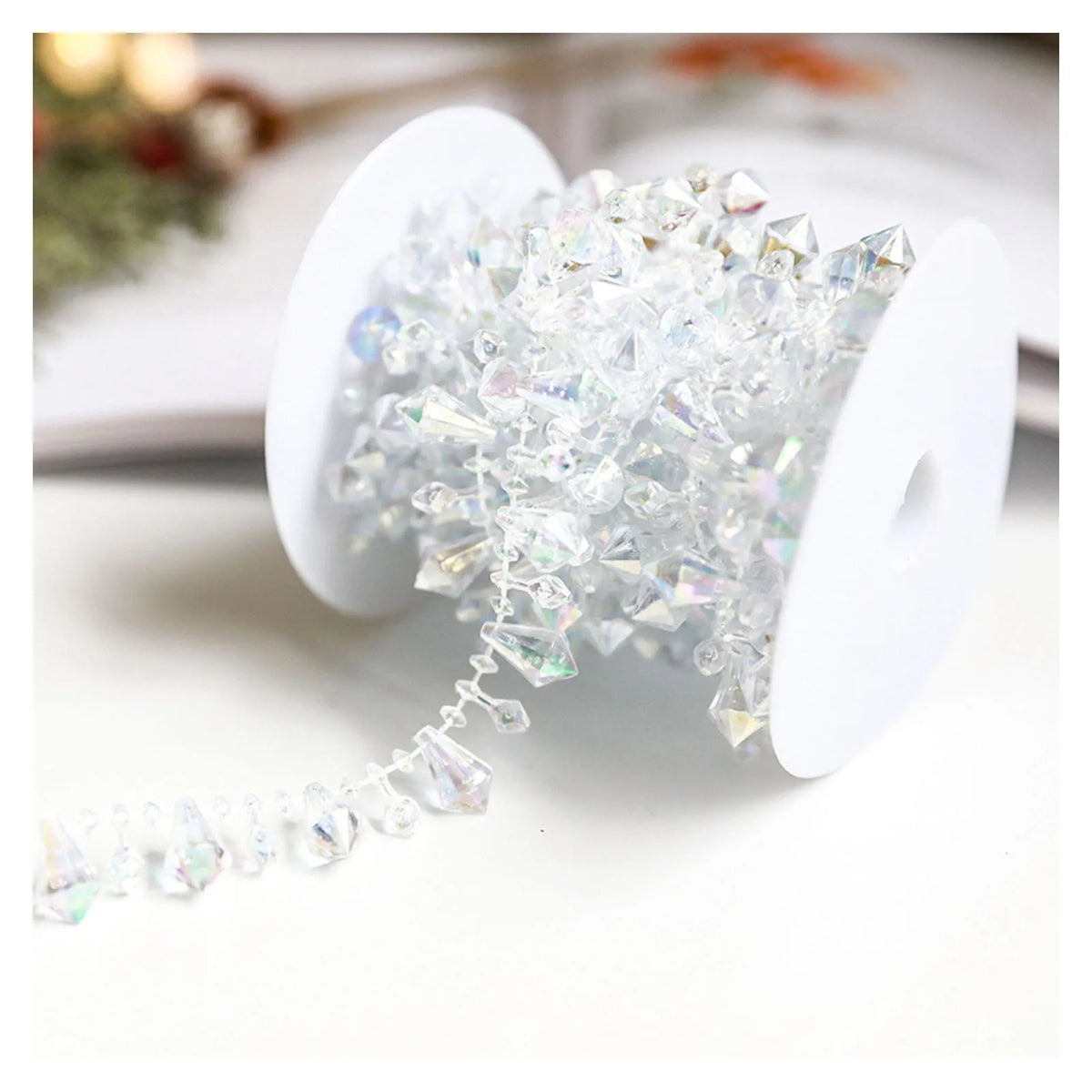 Christmas Bead String Garland - 10 m or 30 m