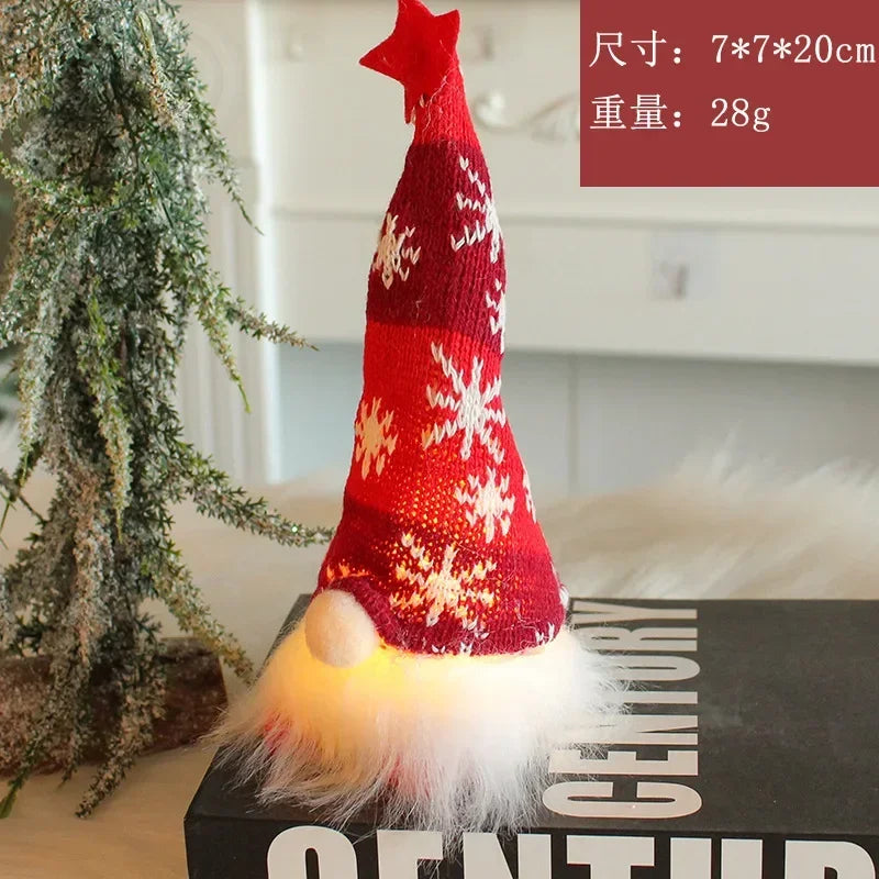 Faceless Doll Decoration with Lamp - Two Sizes Available