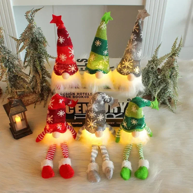 Faceless Doll Decoration with Lamp - Two Sizes Available