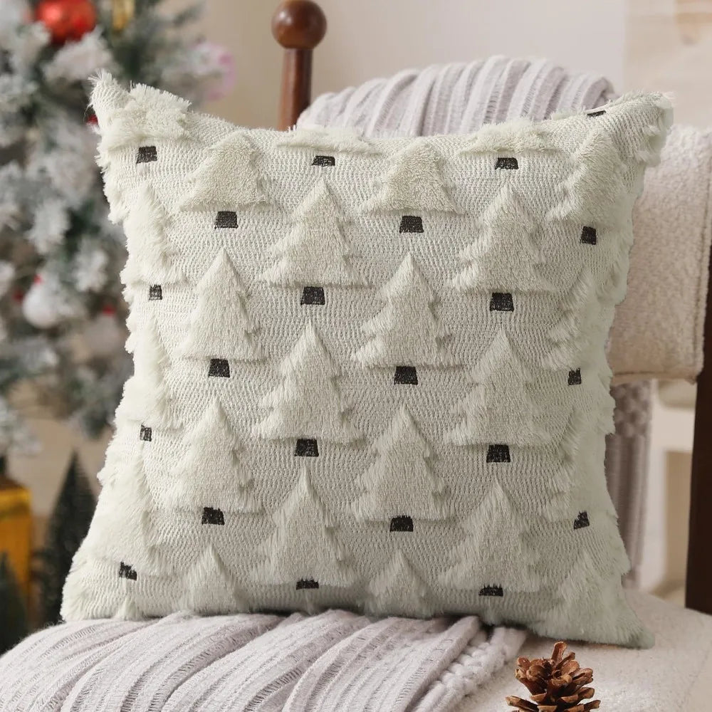 Christmas Pillow Covers 18x18 inch Soft Plush