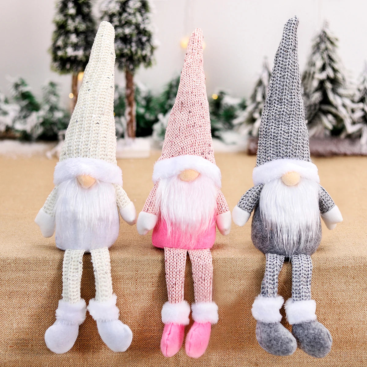 Christmas Faceless Doll Gnome Decoration
