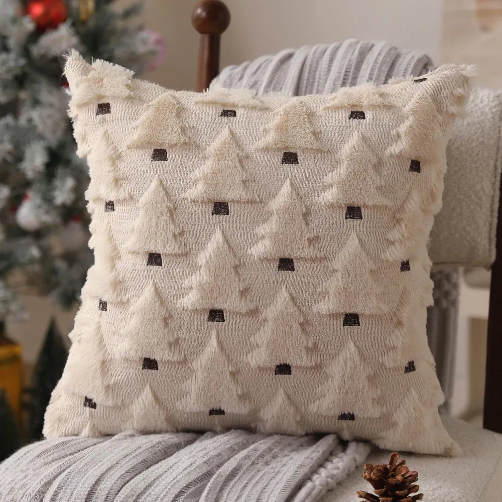 Christmas Pillow Covers 18x18 inch Soft Plush