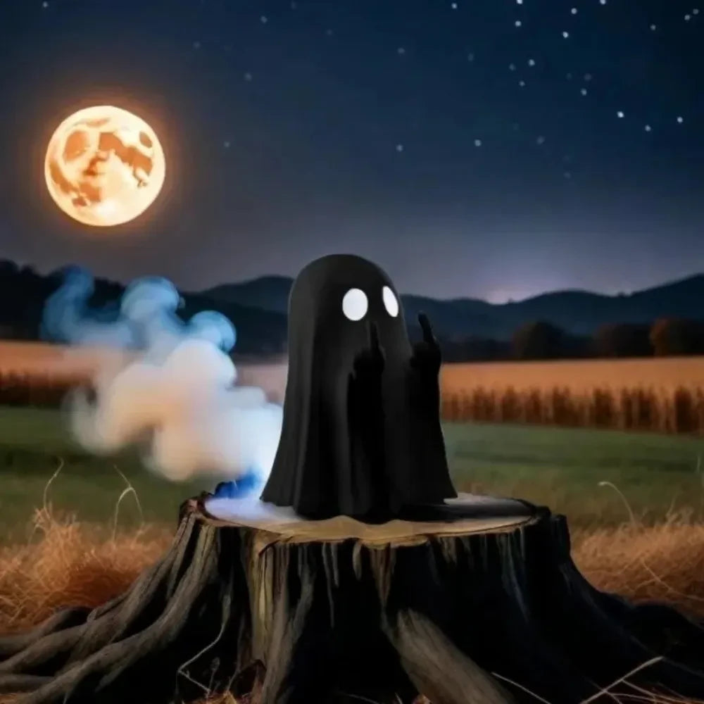 Sassy Ghost Figurine – Funny Halloween Desk Decor