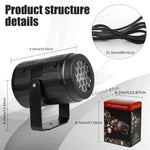 Christmas Light Projector – 16 Festive Patterns