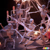 Posable Halloween Skeletons – 5-Pack, 16 in, Ships from US