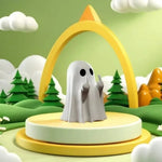 Sassy Ghost Figurine – Funny Halloween Desk Decor