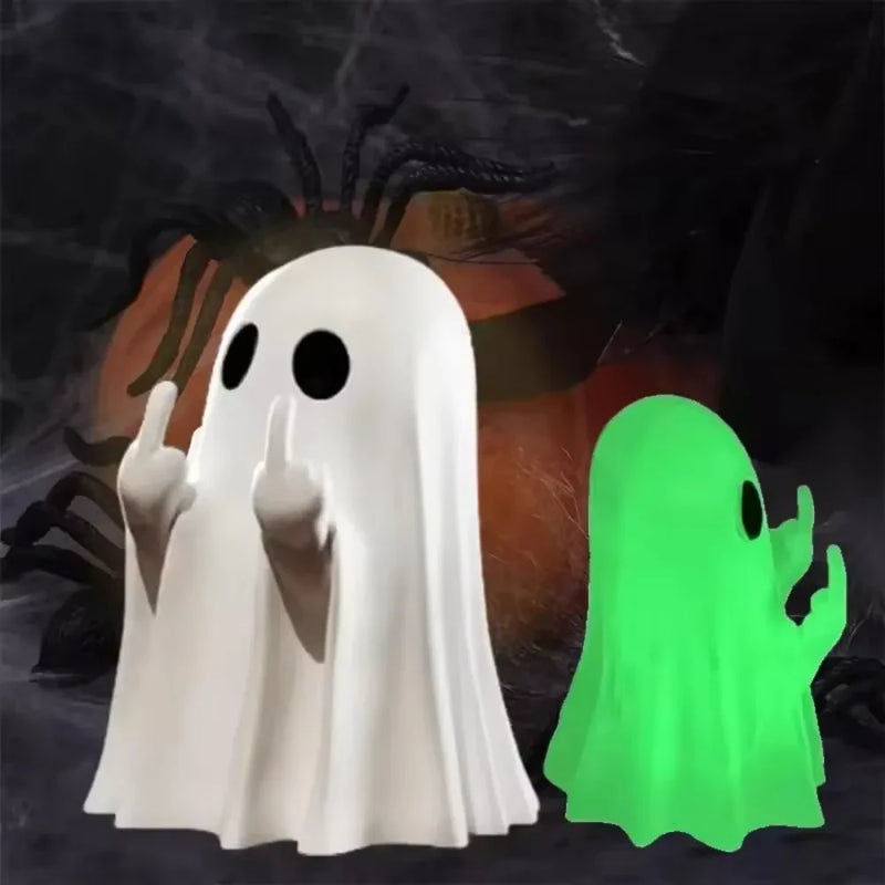 Sassy Ghost Figurine – Funny Halloween Desk Decor